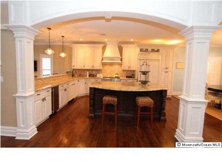 Radius Archway Kitchen with Granite Counters and S