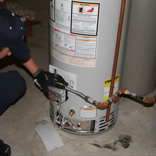 Water heater service and repair. Our service staff