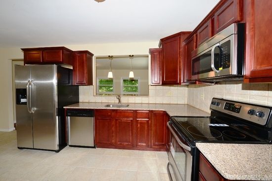 This is a picture of the completed kitchen.  411 T
