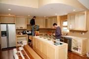 We vaulted ceilings and radius ceilings and entire