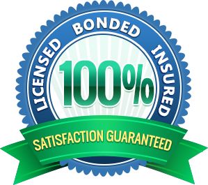 Fully licensed, bonded, and insured! We also offer