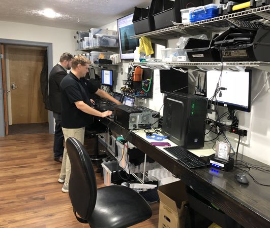 Professional computer tools and work bench 