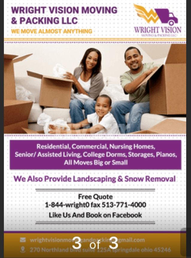 Wright Vision Moving & Packing LLC