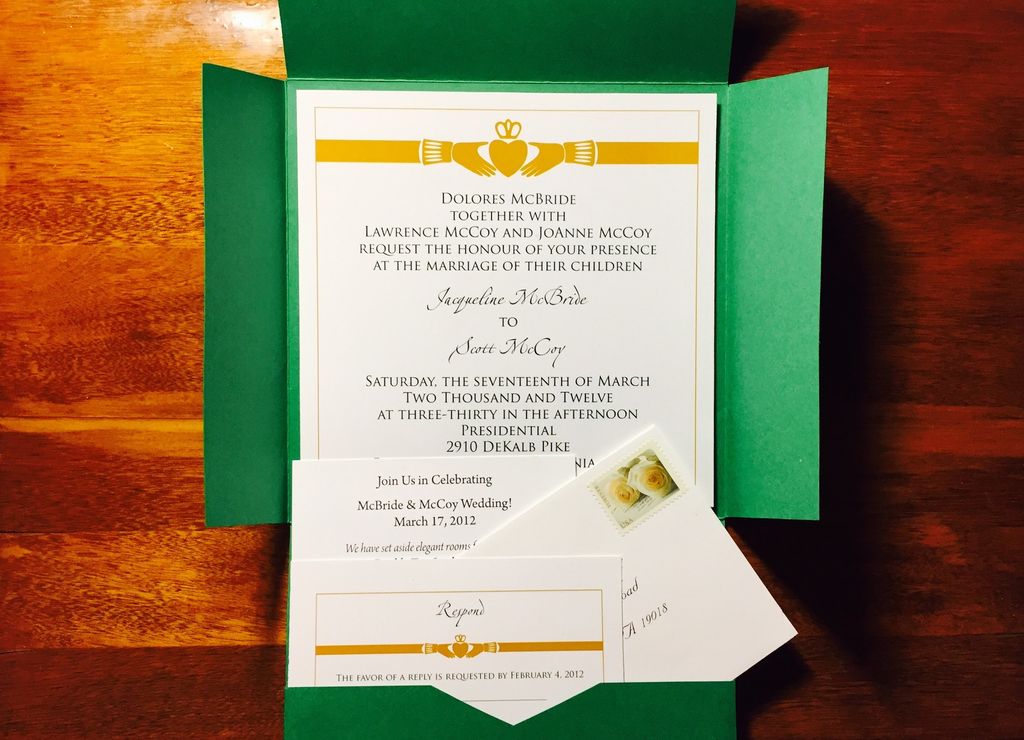 Hand Crafted Wedding Invitations