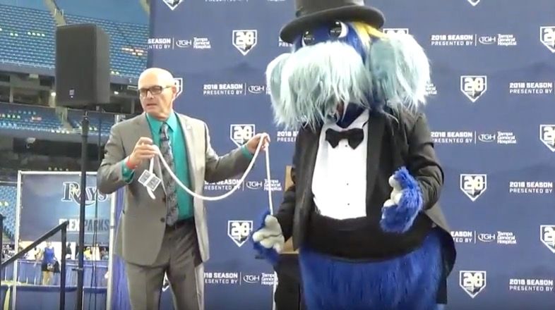 Performing with Raymond at Rays FanFest 2018