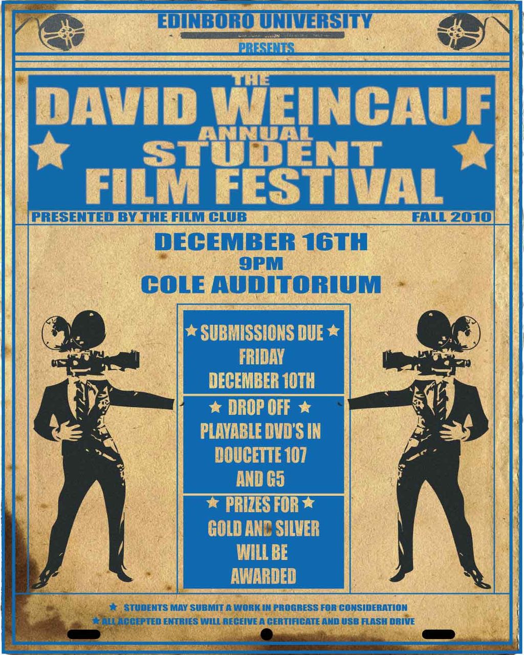Student Film Festival (Edinboro 2010)