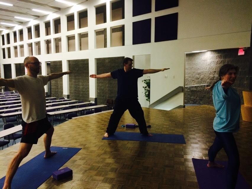 Wednesday night class at Nationwide Children's Hos