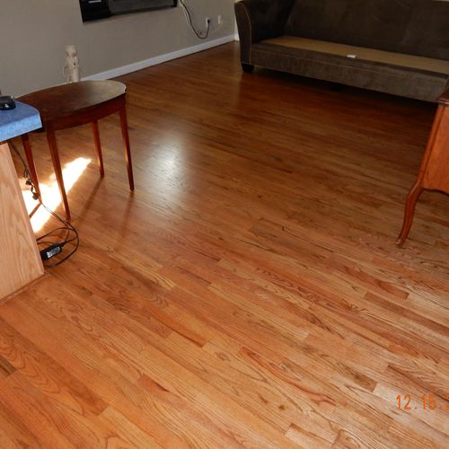 refinished solid flooring