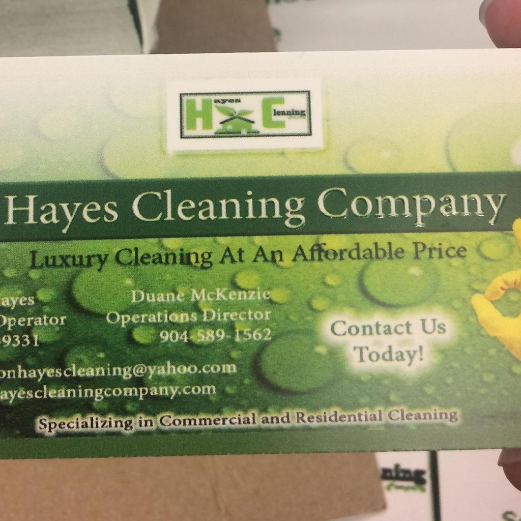 Hayes cleaning company