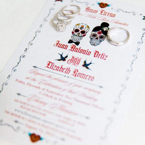 Day of the Dead/Mexican Themed Wedding