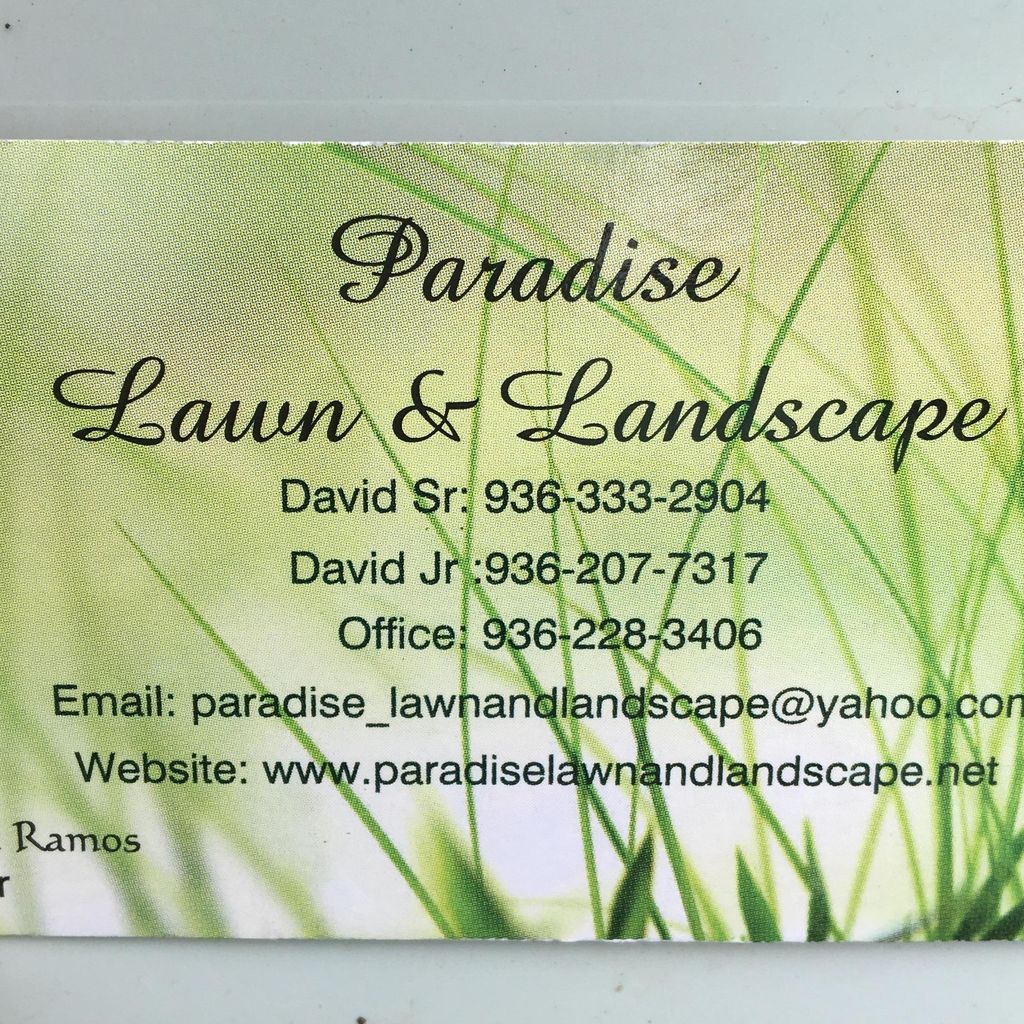 Paradise landscape and construction