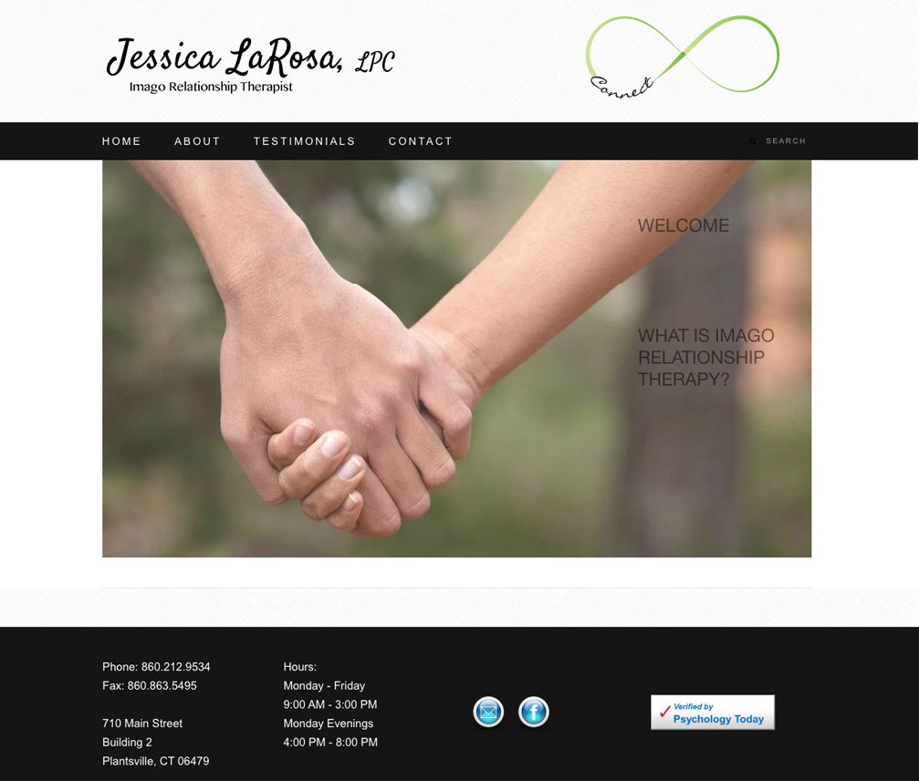 Client: Jessica LaRosa, LPC
Web Design, Social Med