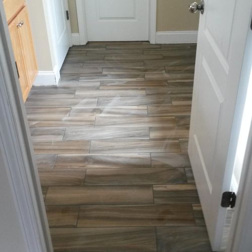 6x24 plank wood-grain porcelain tile