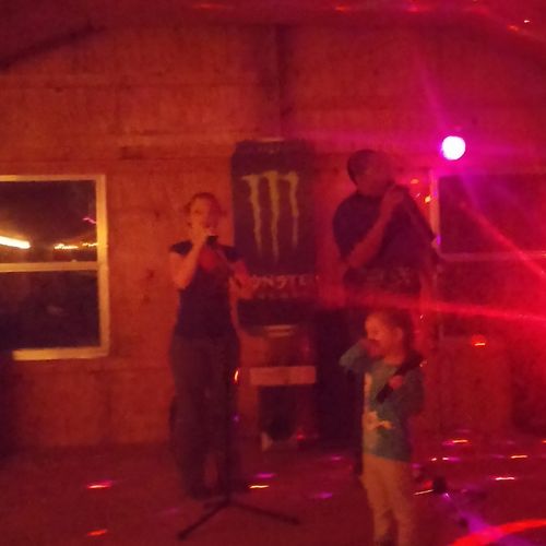 Karaoke for all ages.