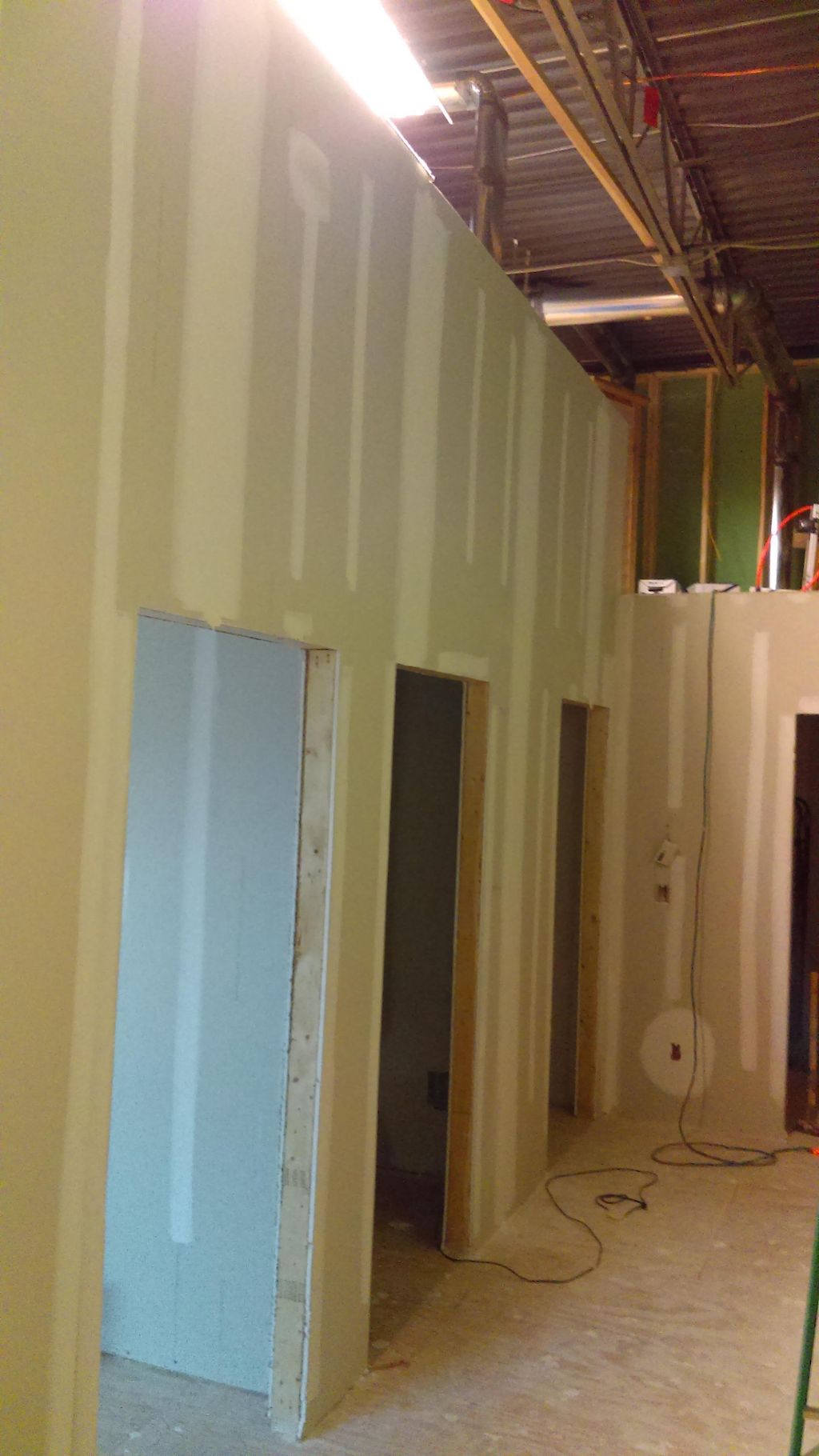 commercial offices that I sheet rocked and taped