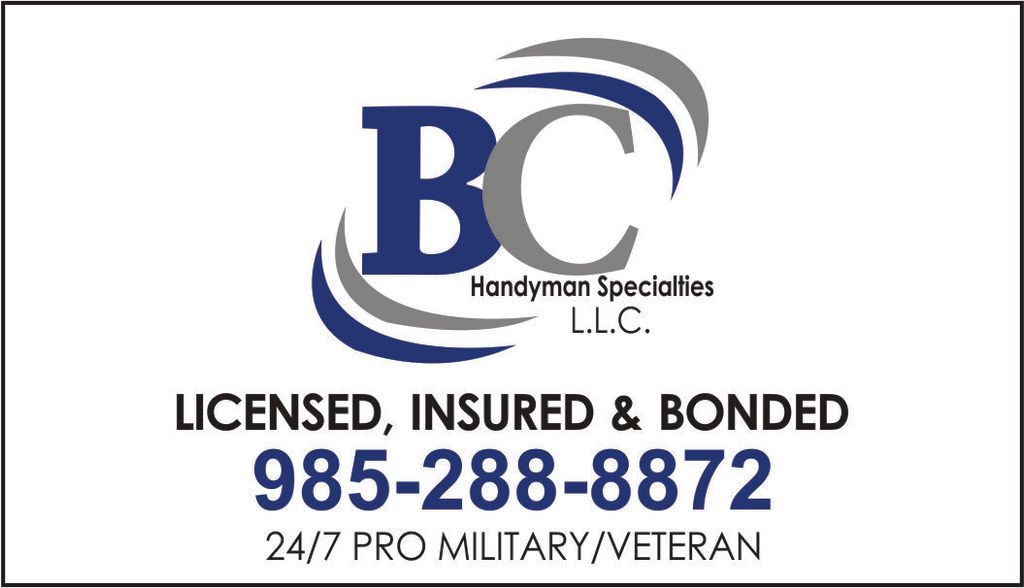 B &C Handyman Specialties LLC