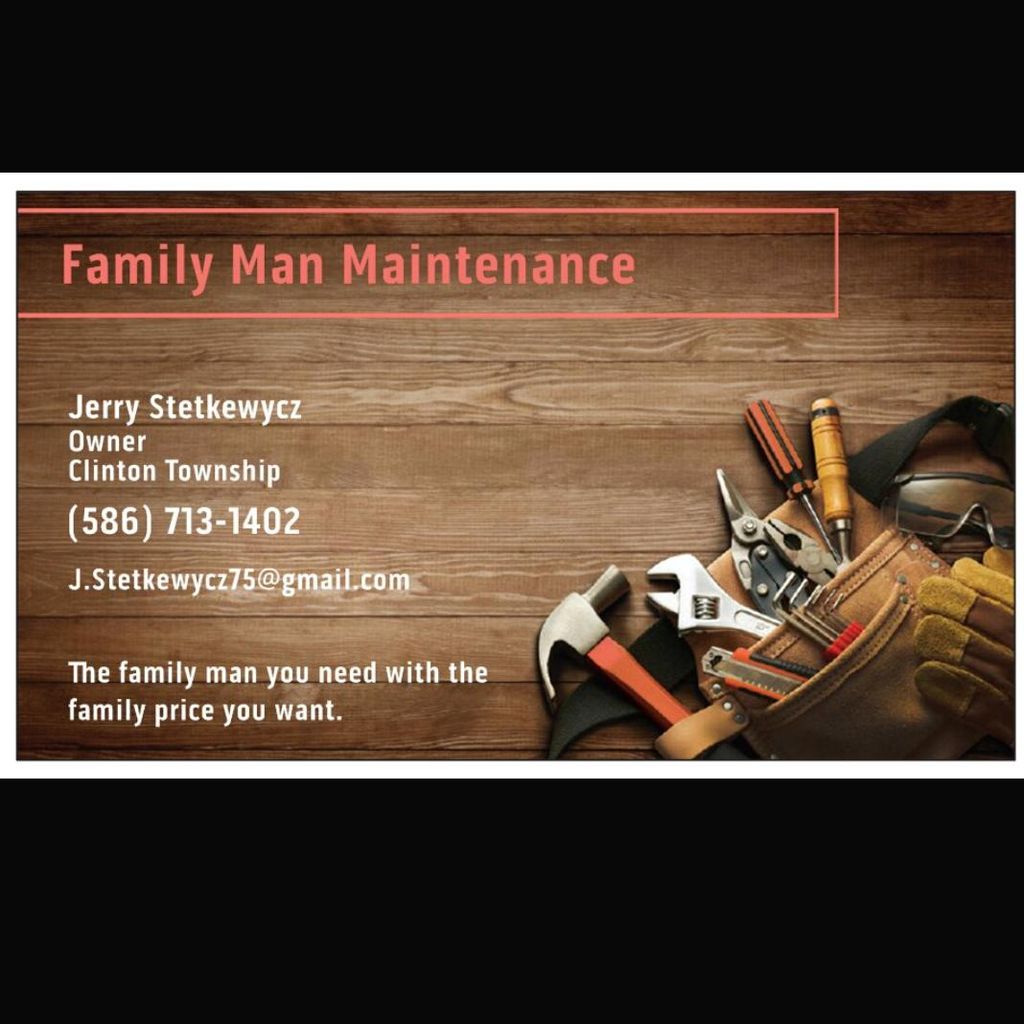 Family Man Maintenance