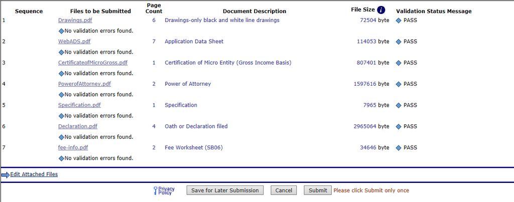 Electronic Filing is always preferred!