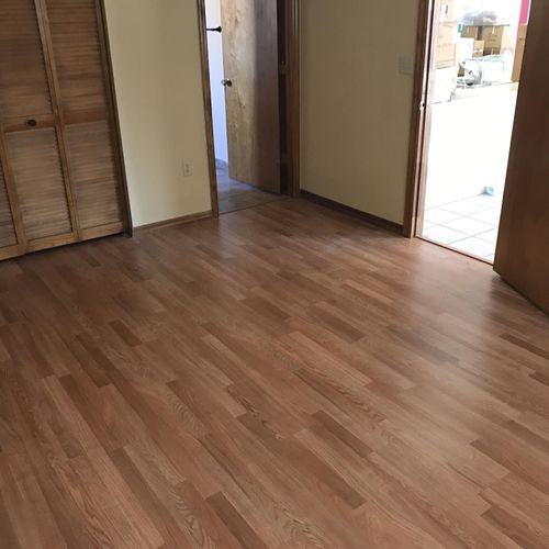 new laminate flooring