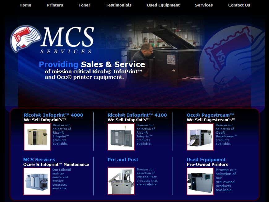 MCS Services Website