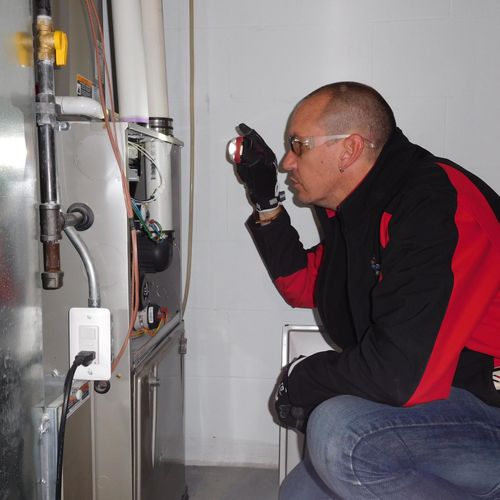 Professional inspection of your HVAC