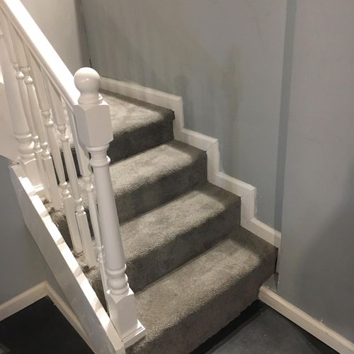 Paint/trim/carpet install