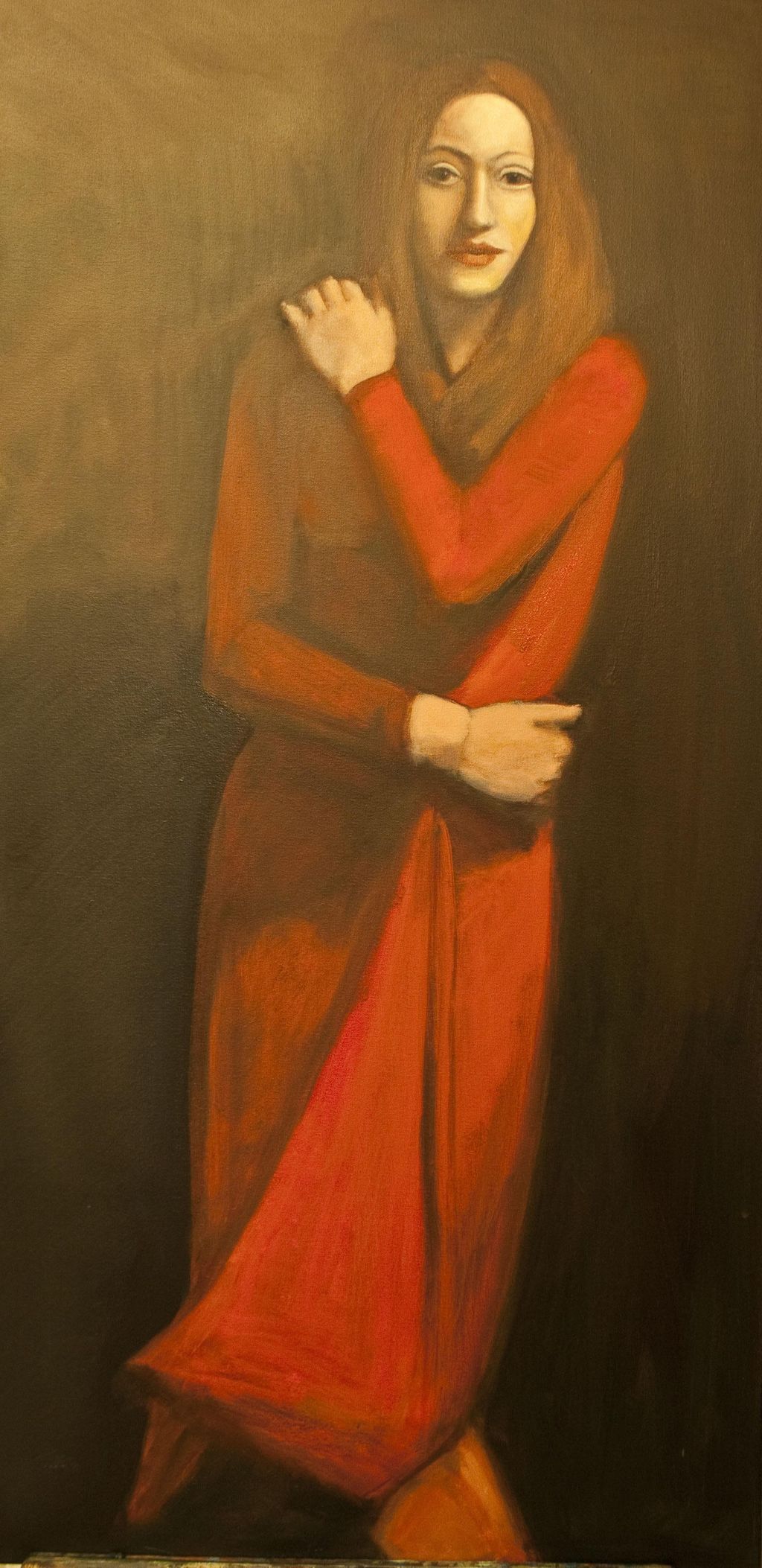 3'x4' Portrait study,Oil.