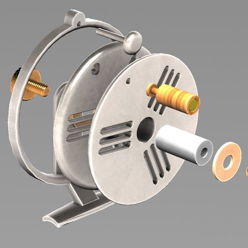 Requirement was to design a fly fishing reel that 