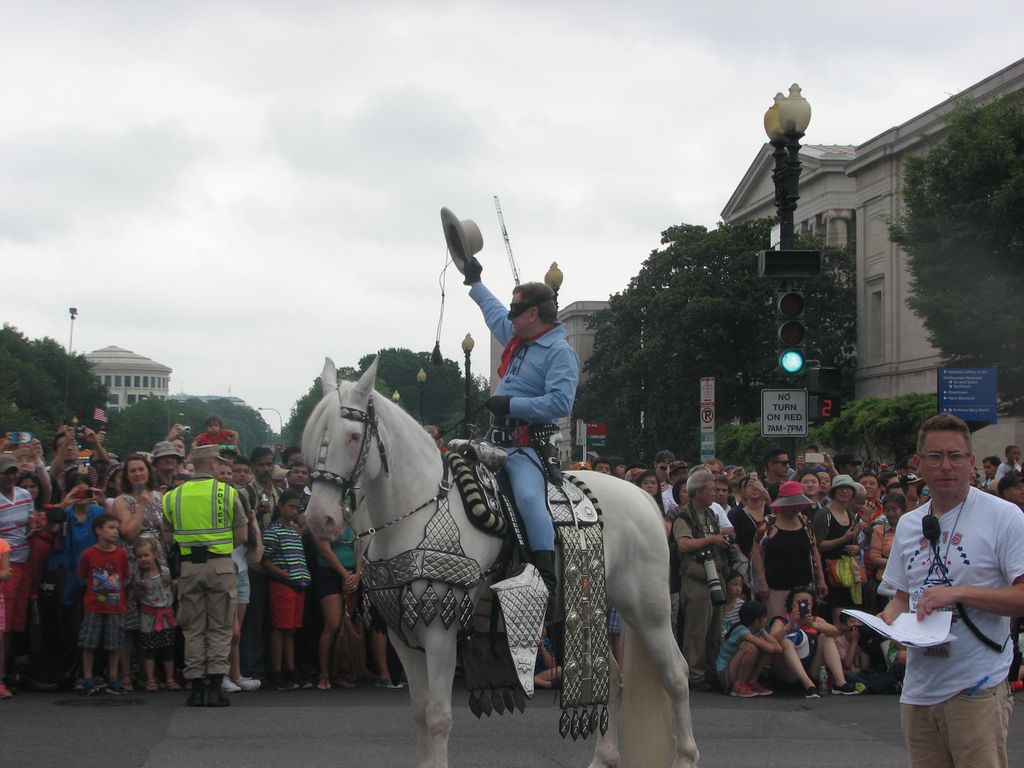Independence Day Parade on Constitution Ave. in Wa