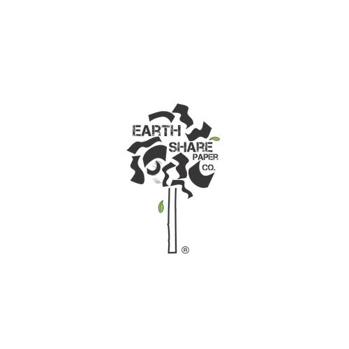 Logo for an environmentally friendly paper company