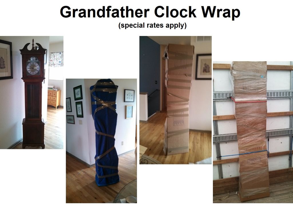 Grandfather Clock Packing