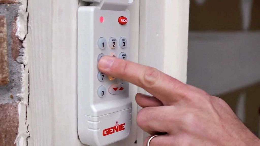 Garage Keypad Installation/Re-program