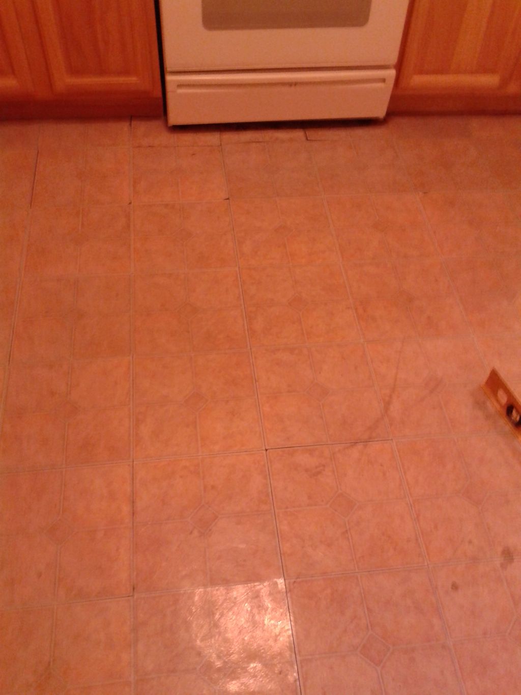 Flooring installation, before