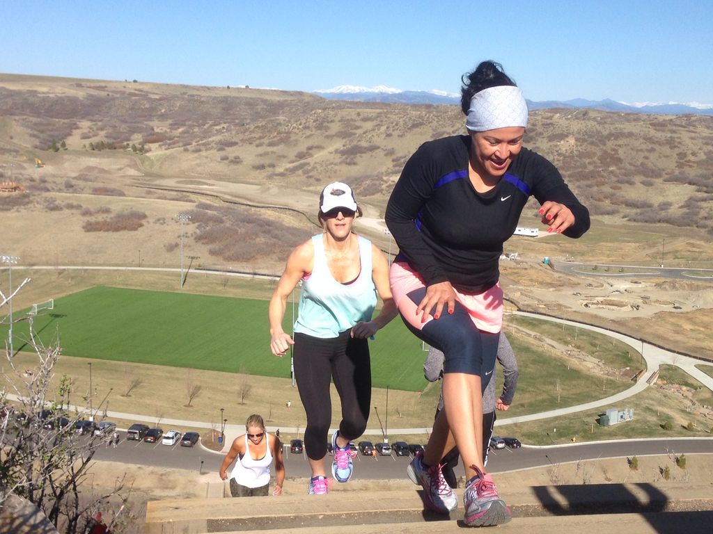 Climbing Challenge Hill with a few clients in Cast