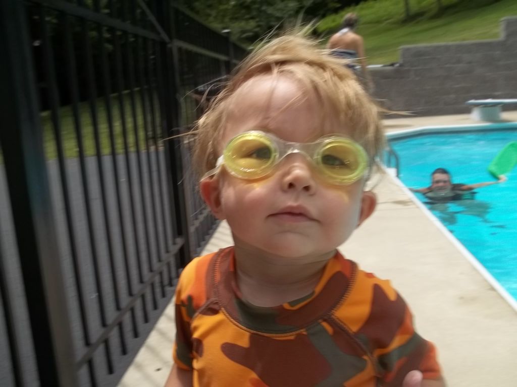 My uncle is a terrific pool guy!