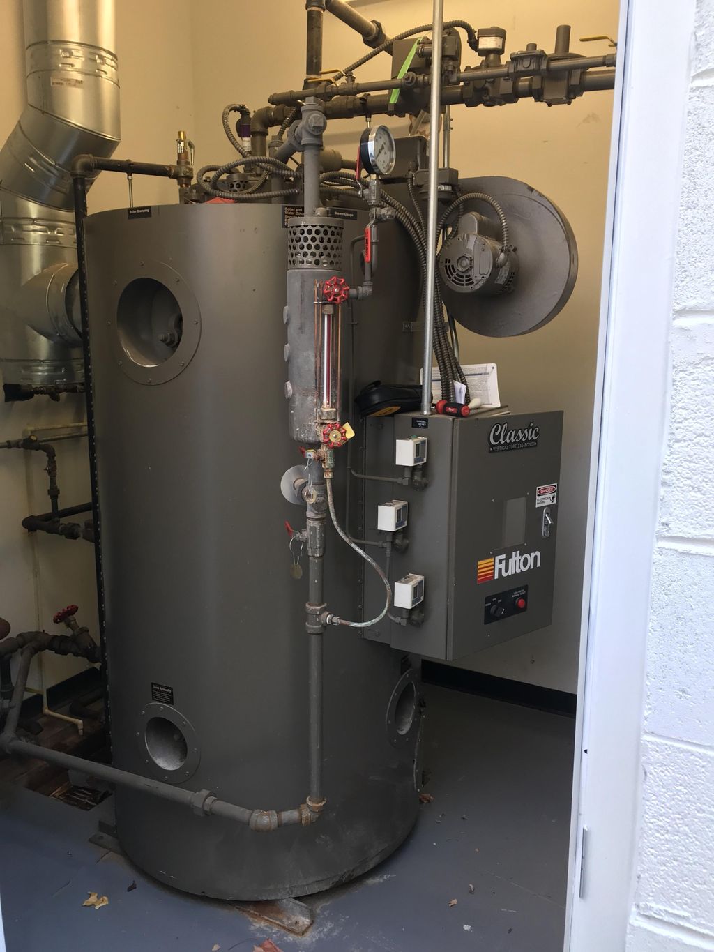 Steam boiler service