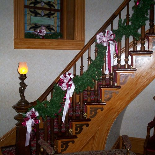 restored entire stair case back to its original lo