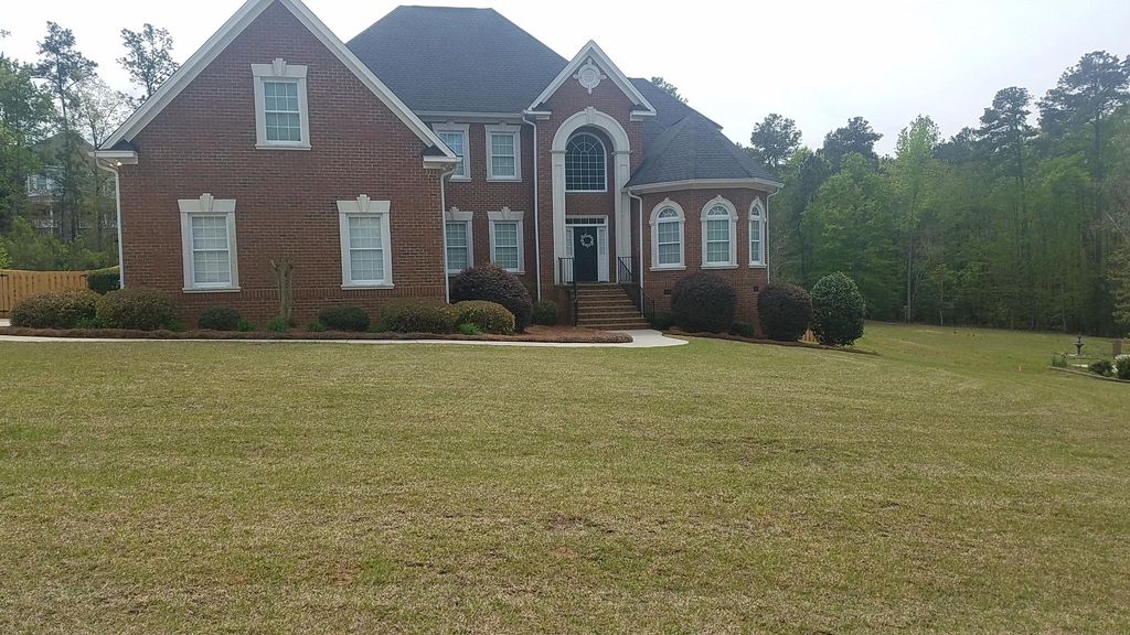 Beautiful lawn.