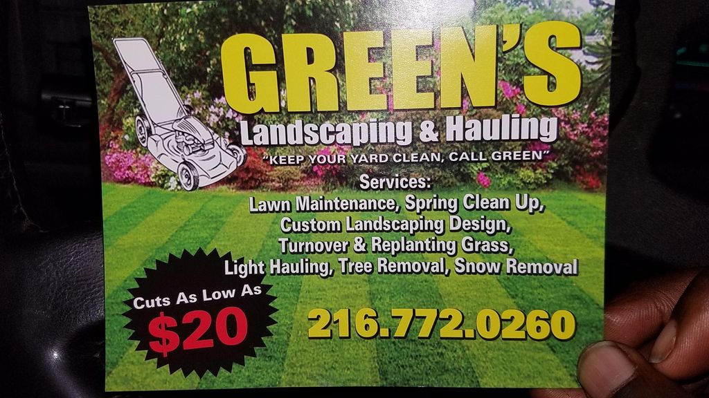 GREENS LANDSCAPING AND HAULING