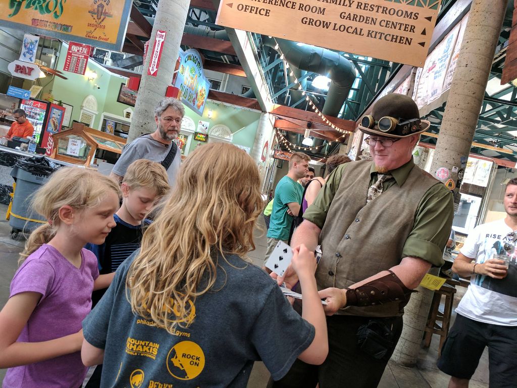 Street magic in Nashville, TN
