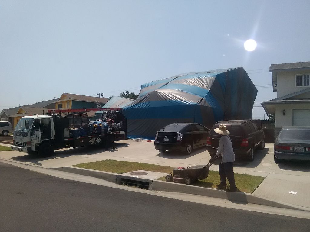 2015 fumigation services to property in Carson,CA