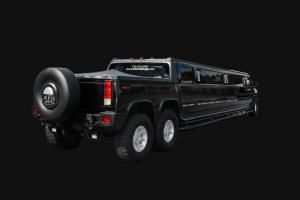 18 Passenger Black Hummer H2 SUV Stretch Limousine