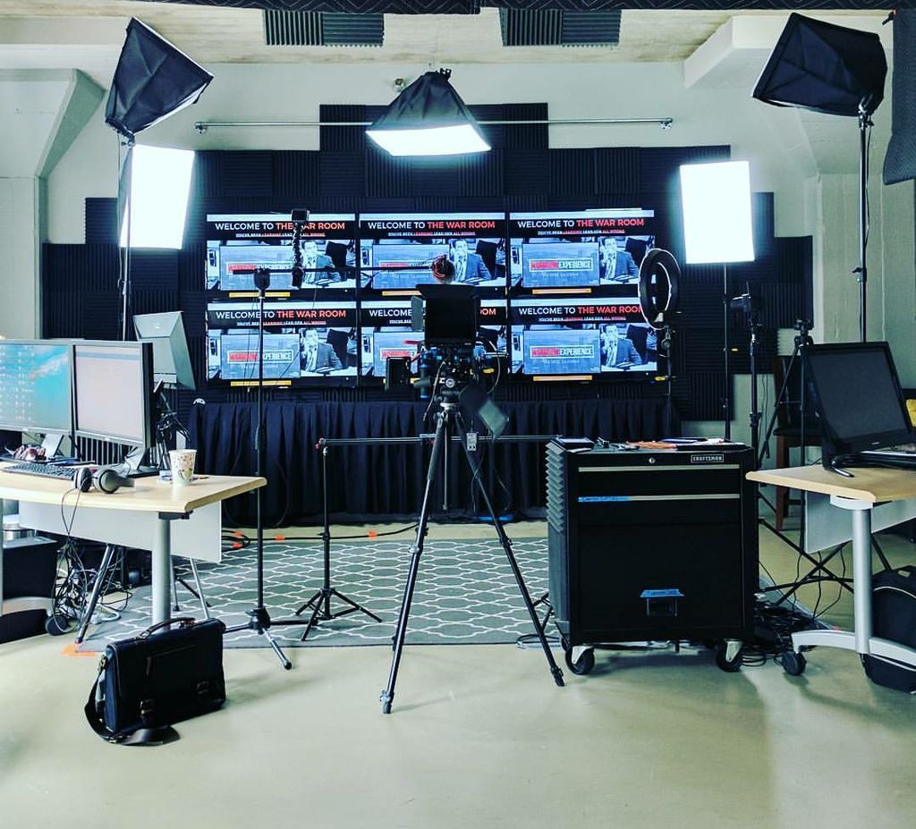 Full Video Production and Podcast Studio to create