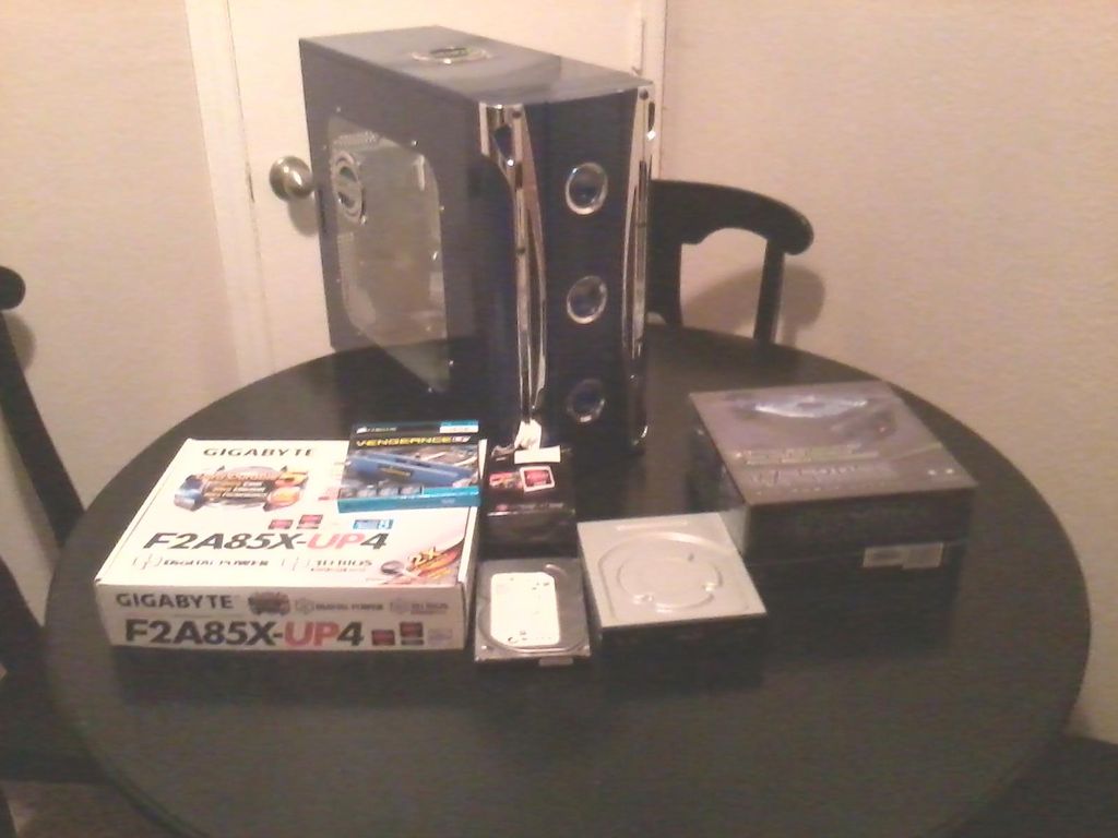 This was a build I completed with AMD APU (process