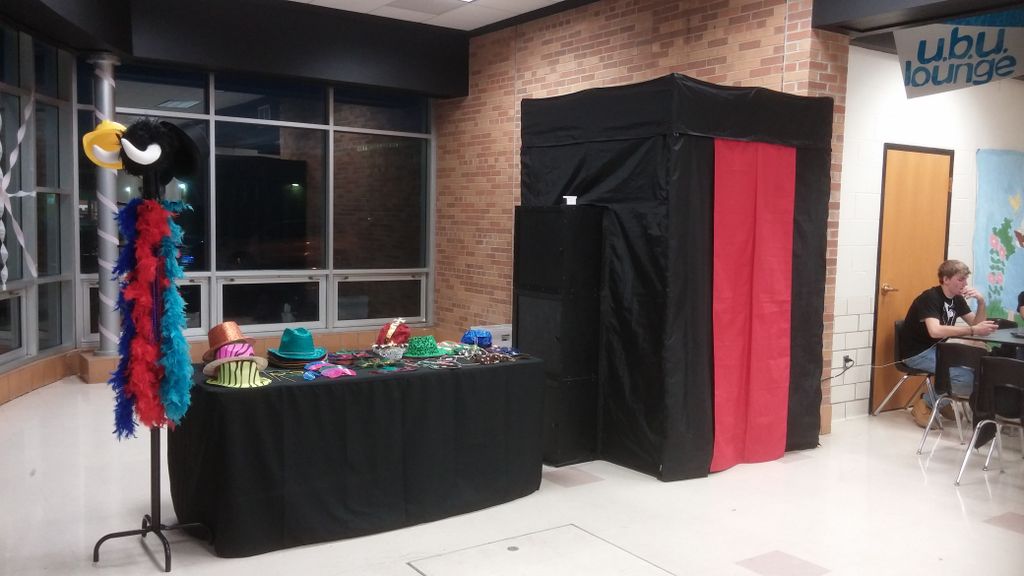 We've got multiple booth styles to make sure we ha