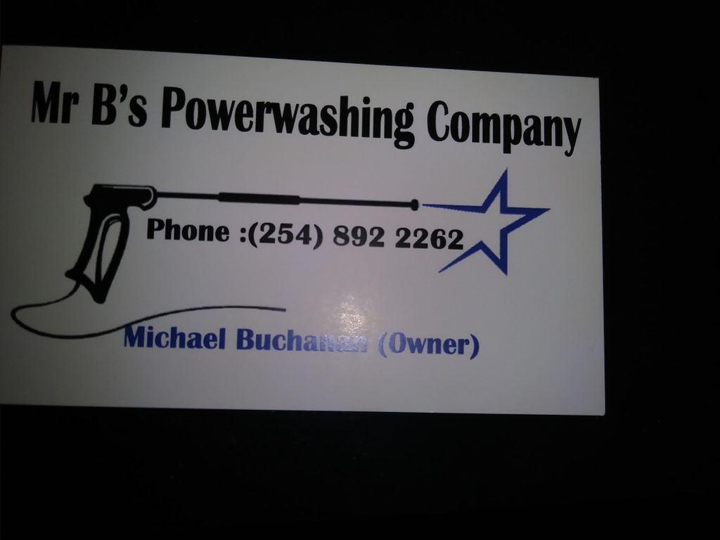 Mr Bs power washings