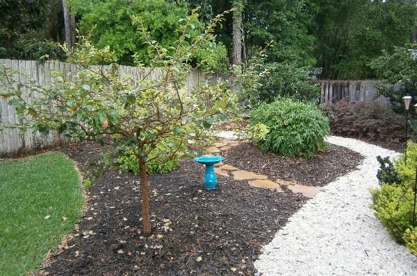 Hidden path to secluded spot.  Landscape design fo