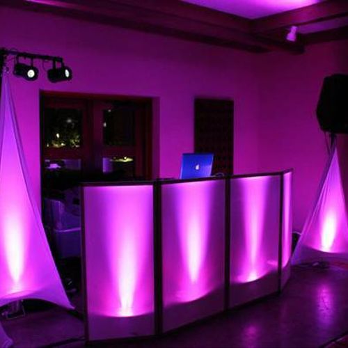 Sweet 16 and other events setup