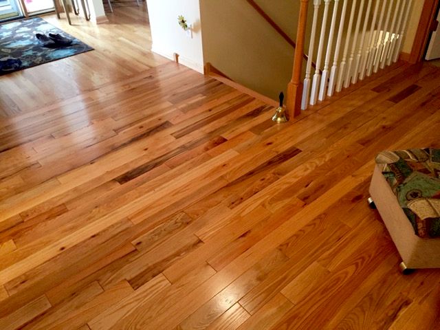 Hardwood flooring installation in Rosemount