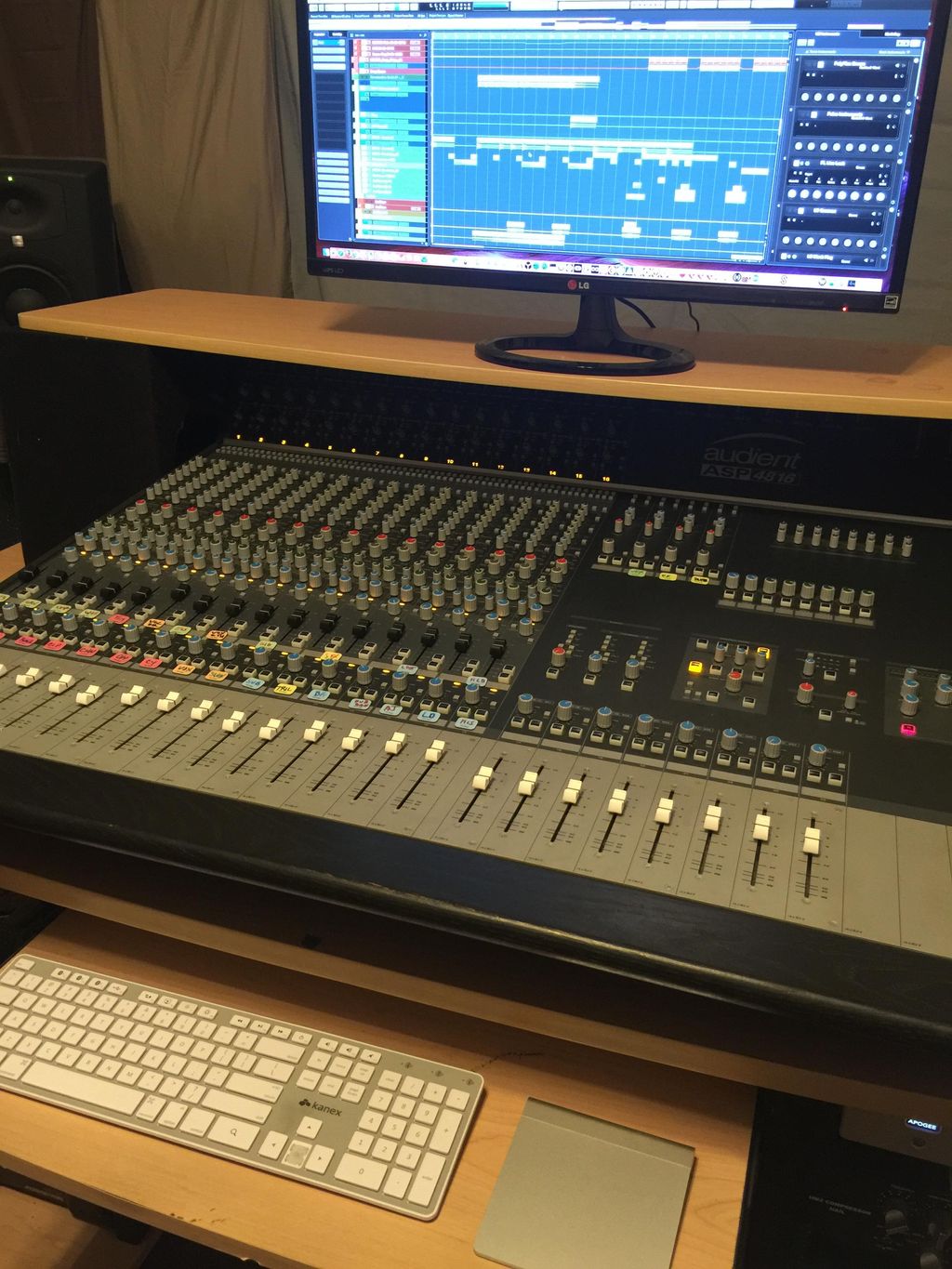 Audient Asp 4816 console.